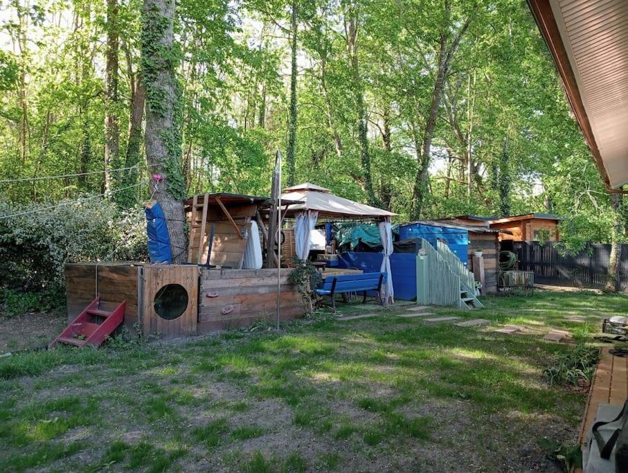 Maison 70M2 Calme Vue Sur Foret Salles  Exterior photo